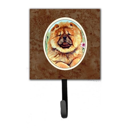 Jensendistributionservices Chow Chow Leash or Key Holder, 6 x 1.25 x 4.25 in. MI227987